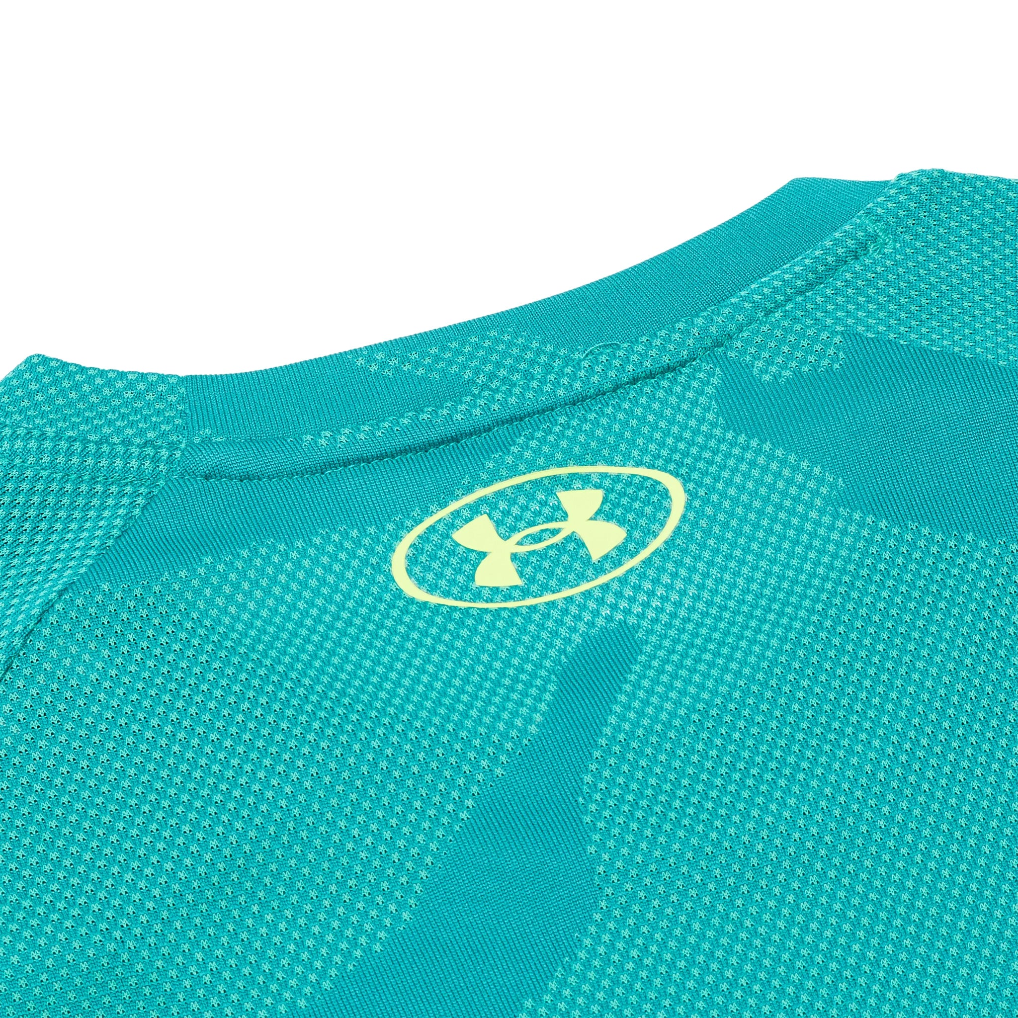 Under Armour UA Velocity Jacquard Turquoise T Shirt